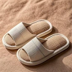 Dječje pamučne lanene papuče